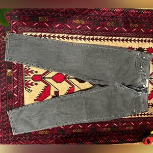 Madewell Perfect Vintage Jean in grey/black denim